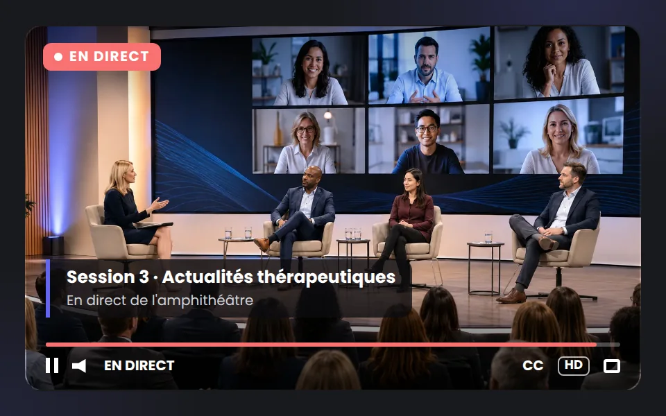 Le Direct d'une session du congrès